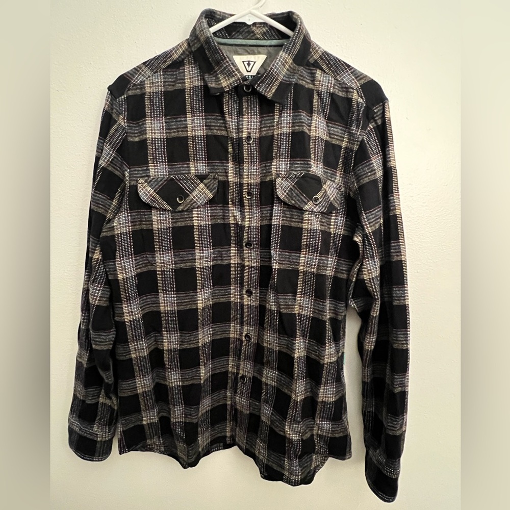 Men’s Vissla Flannel Sz Small
